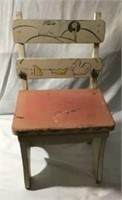 Hand-painted Child’s Seat