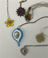 Costume Necklace w/ Charms Collection