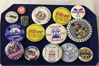 Button Collection, 15 buttons