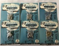 Packages of Rhinestones w/ Attaching Tool (6)