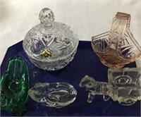 Crystal Candy Dish & Art Glass Collection