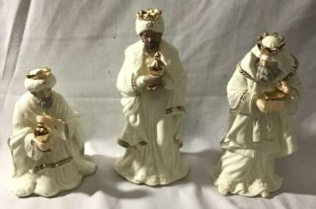 Nativity Figurines, 3 Wiseman in org box