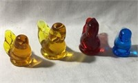 Art Glass Bird Collection (4 total)