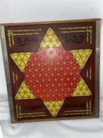 Early San Loo Chinese Checkers/ Checkers Game