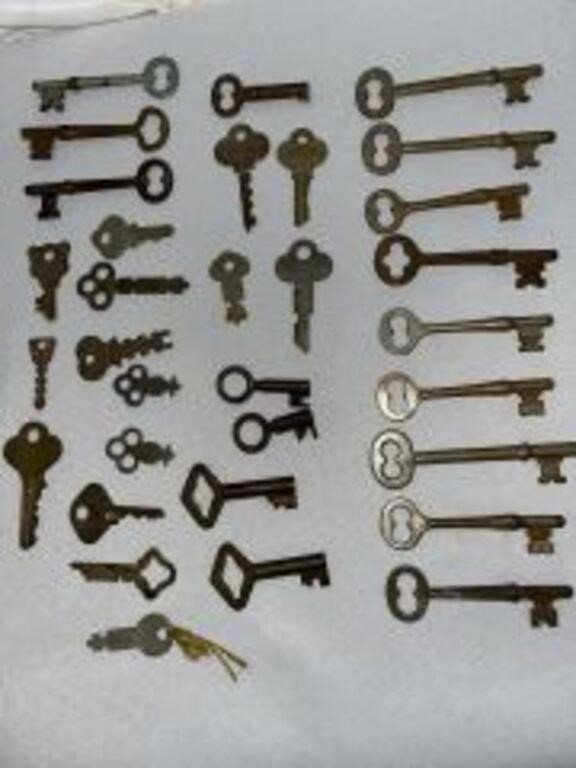 Antique Key Collection