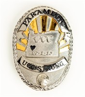 Oregon State Paramedic UCC Commemorative Badge