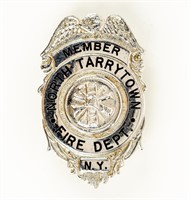 North Tarrytown New York Fire Department Badge