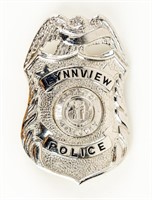 LYNNVIEW, KENTUCKY POLICE OFFICER BADGE