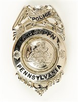 AUSTIN, PENNSYLVANIA POLICE OFFICER BADGE