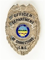OHIO DEPARTMENT OF CORRECTIONS OFFICER BADGE