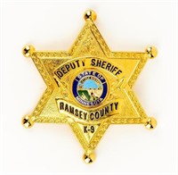 RAMSEY COUNTY, MINNESOTA SHERIFF’S OFFICE K-9 BADG