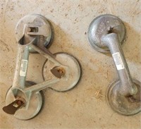 Pair of Heavy Duty Industrial Suction Cup Handles
