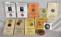 ‘50s, ‘60s, ‘70s Coin Club Memorabilia with