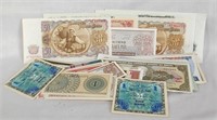 Assortment of Foreign Notes