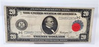 $20 Federal Reserve Note 1914  VF