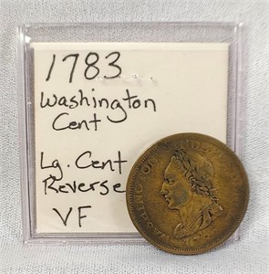 1783 Washington “Unity States”  VF
