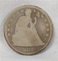 1871 $1  G/AG