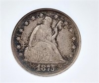1875 20 Cent NGC XF 40