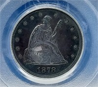 1878 20 Cent PCGS PR 63 – Toned
