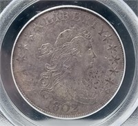1802 Half Dollar PCGS AU 53 (Friend Collection);