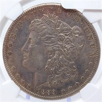 1889-CC $1 NGC XF 45