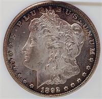 1892-CC $1 NGC MS 64