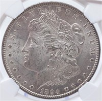 1894 $1 NGC MS 64
