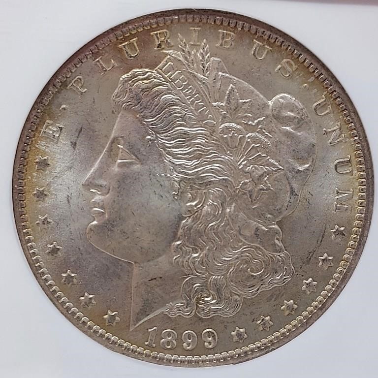 1899-O $1 NGC MS 65