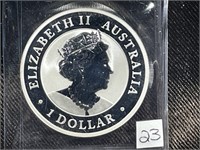 2021 AUSTRALIA KOALA / ELIZABETH $1 SILVER 1 OZ