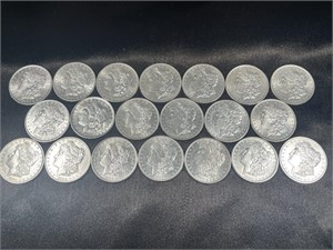 UNCIRC ROLL (20) US MORGAN DOLLAR 1883 (O) MS62+