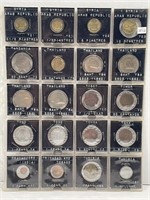 LOT OF 20 FOREIGN COINS