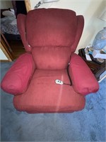 Med Lift Chair w/Maroon Cloth Upholstery