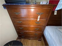 5-Drawer Chest of Drawers 42"L x 18"W x 53"H