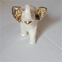 Porcelain Vintage Elephant Figurine