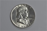 1959 Franklin Half Dollar DDR ???