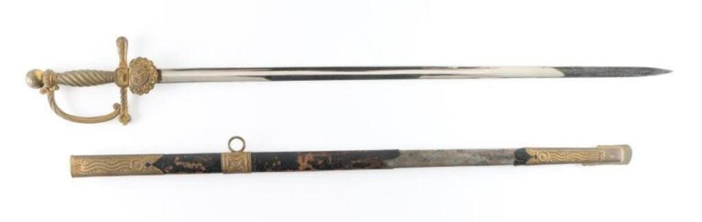 Rare German Imperial Railway Police Sword