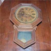 Old Sessions Drop Octagon Clock