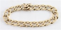 Heavy Gold Link Bracelet