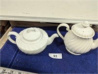 Burleigh Ironstone Teapot & matching