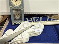 Believe Sign, Clock & Other