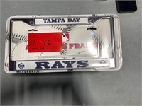 Tampa Bay rays license plate bracket