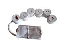 5 Outlet Adjustable Surge Protector Power Strip