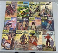 Group of Vintage Classic Illustrated Comic Books