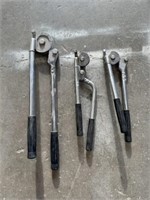 3 stainless steel pipe benders