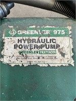 Greenlee 975 hydraulic power pump