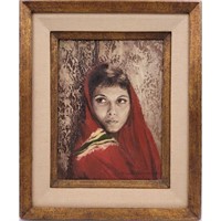 Framed Sandu Liberman (1923-1977) Oil on Canvas P
