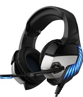 ($39) gamingdio Gaming Headset K5PRO Blue