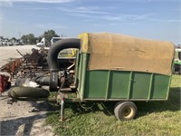 Homemade Hydraulic Dump Leaf Wagon