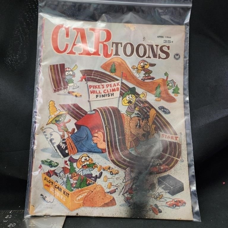 APRIL 1966 CARtoons Comic Book