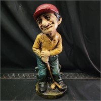Vintage Chalkware Golfer